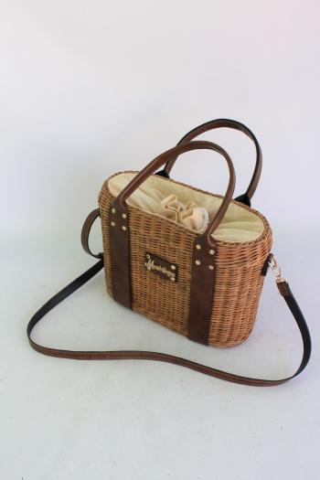 Rattan Handbag LTM 1573